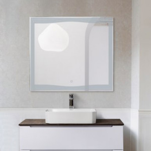 Зеркало BelBagno SPC-LNS 90 с LED-подсветкой