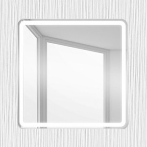 Зеркало BelBagno SPC-MAR 80x80 c LED-подсветкой, кнопочный выключатель