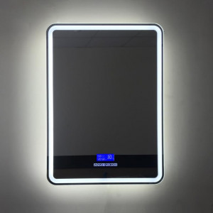 Зеркало BelBagno SPC-MAR 60x80 c LED-подсветкой, bluetooth, термометром и радио