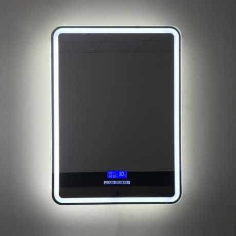 Зеркало BelBagno SPC-MAR 60x80 c LED-подсветкой, bluetooth, термометром и радио