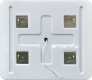 Зеркало BelBagno SPC-MAR 90x60 c LED-подсветкой, сенсорный выключатель — рис. 4