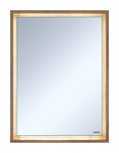 Зеркало Brevita Dallas 60 дуб галифакс с подсветкой