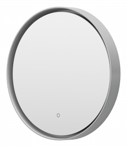 Зеркало Brevita Pluto 60 круглое сенсор платина