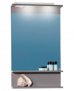 Зеркало Бриклаер Чили / Куба 55 серая лиственница