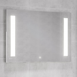 Зеркало Cersanit LED 020  base 80 с подсветкой сенсор на зеркале