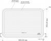 Зеркало Cersanit LED 050 pro 80 с подсветкой — рис. 4