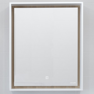 Зеркало Cersanit Louna 60 с подсветкой сенсор на зеркале