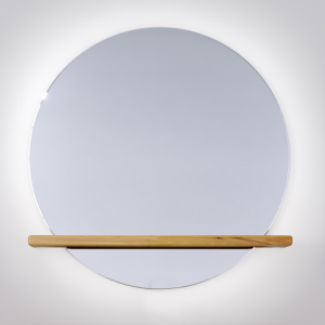 Зеркало Jorno Simply с полкой 75