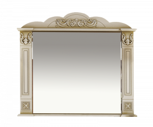 Зеркало Misty Барокко 100 бежевое, патина