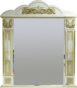 Зеркало Misty Барокко 80 бежевое, патина