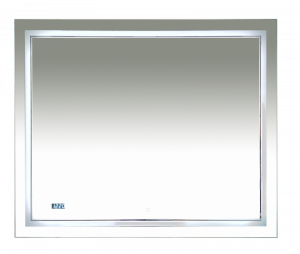 Зеркало Misty Неон 2 LED 100 сенсор на зеркале часы двойная подсветка
