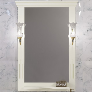 Зеркало Opadiris Риспекто 65 слоновая кость