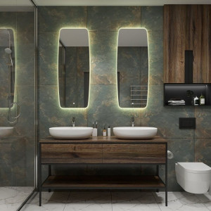 Зеркало с подсветкой Art & Max Forli 50