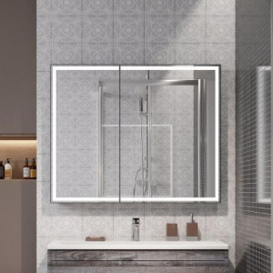 Зеркало-шкаф с подсветкой Art & Max Techno 100