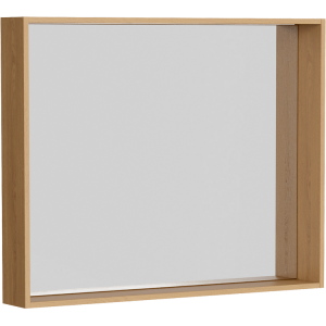 Зеркало Аqwella Basic 100 в раме дуб золотой