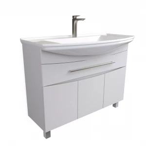 Тумба с раковиной MarKa Lina New 105 1 ящик