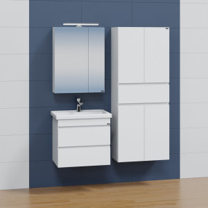 Мебель для ванной СаНта Марс 60 2 ящика подвесная