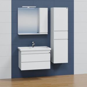 Мебель для ванной СаНта Марс 80 2 ящика подвесная