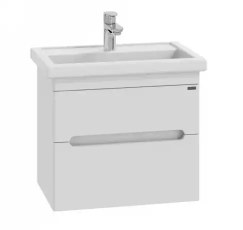 Тумба под раковину СаНта Лондон 60 2 ящика подвесная