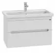 Тумба под раковину СаНта Лондон 80 2 ящика подвесная