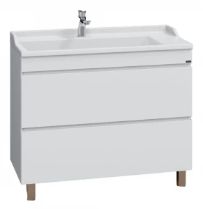 Тумба под раковину СаНта Марс 100 2 ящика напольная