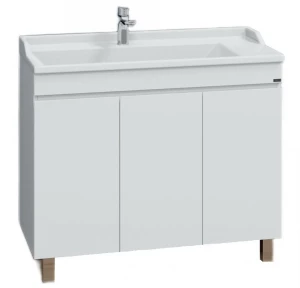 Тумба с раковиной СаНта Марс 100 напольная 3 двери