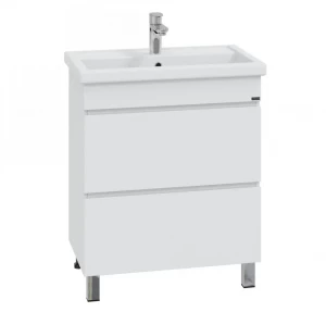 Тумба с раковиной СаНта Марс 70 2 ящика напольная