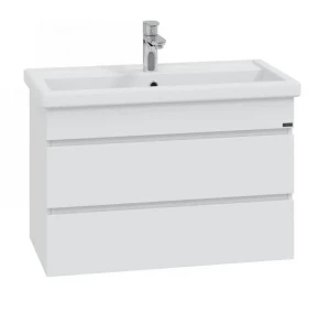 Тумба с раковиной СаНта Марс 80 2 ящика подвесная