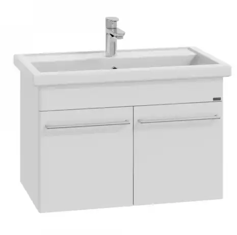 Тумба под раковину СаНта Вегас 80 подвесная 2 двери