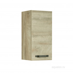 Шкаф навесной Aquaton Лофт Фабрик 34 дуб эндгрейн