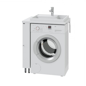 Тумба с раковиной над стиральной Санта Луна 13 R