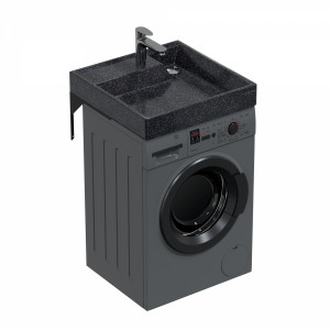 Раковина над стиральной машиной СаНта Юпитер 60 с кронштейнами млечный путь