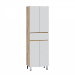 Шкаф-пенал СаНта Марс 60 напольный янтарный