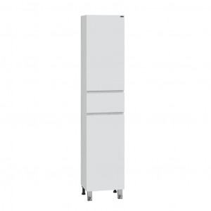 Шкаф-пенал СаНта Марс 40 1ящик напольный светлый/белый