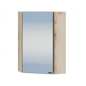 Зеркало-шкаф угловой СаНта Сатурн 32 дуб австрийский