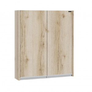 Шкаф для ванной навесной СаНта Уран 60х75 дуб австрийский