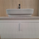 Тумба с раковиной и столешницей СаНта Юпитер 80 2 ящ подвесная белый/светлый — рис. 6