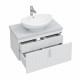 Мебель для ванной СаНта Юпитер 80 2 ящ подвесная белый/светлый — рис. 6