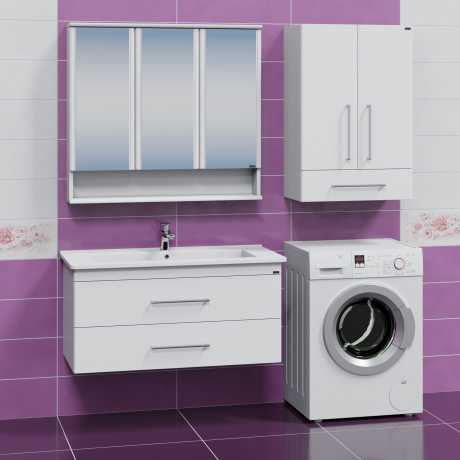 Мебель для ванной СаНта Вегас 105 2ящ. подвесная